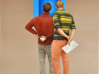 Enrique Campuzano, Opus 931. Oěleo en tela, 100 x 81 cm., 2016